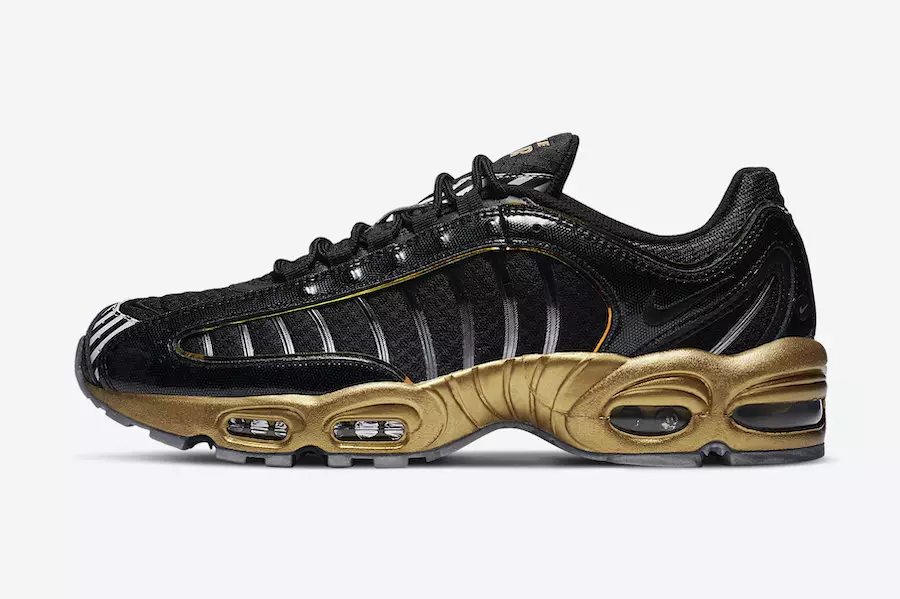 Nike Air Max Tailwind 4 IV SE Black Metallic Gold CT1263-001 väljalaskekuupäev