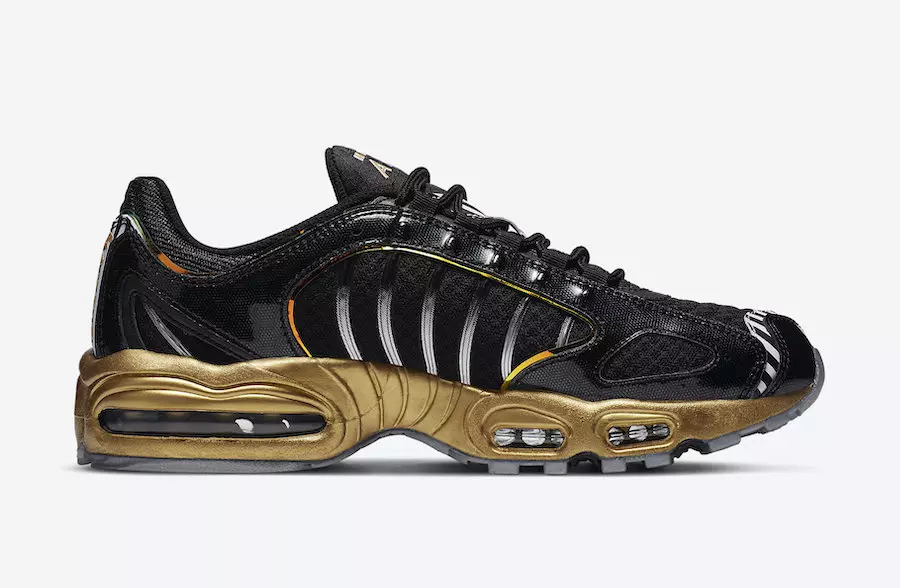 Nike Air Max Tailwind 4 IV SE Black Metallic Gold CT1263-001 Išleidimo data