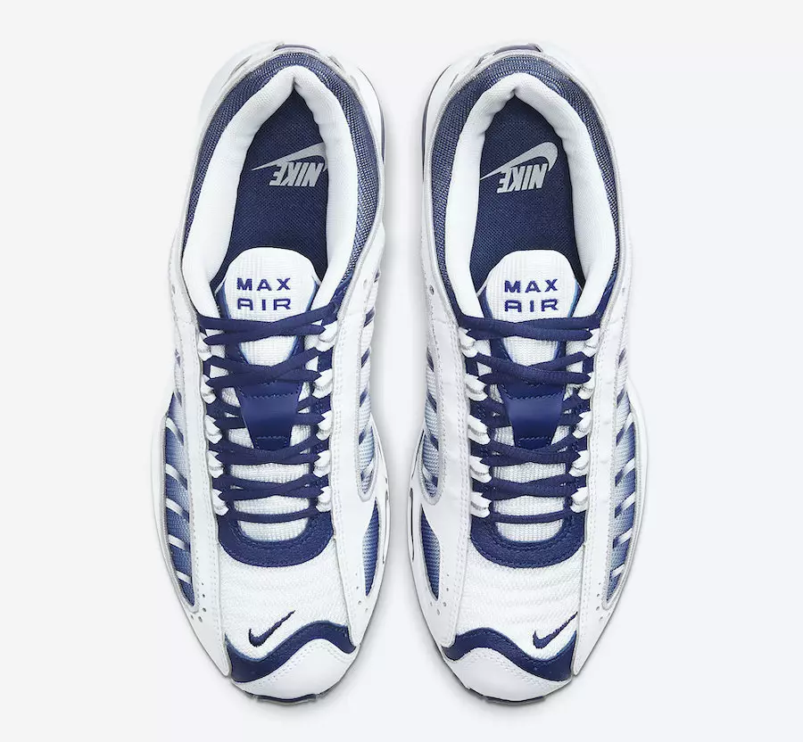 Nike Air Max Tailwind 4 IV balts zils CT1267-101 izlaišanas datums