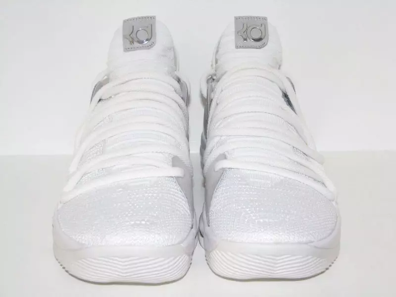 Nike KD 10 White Chrome 897815-100 Data de llançament