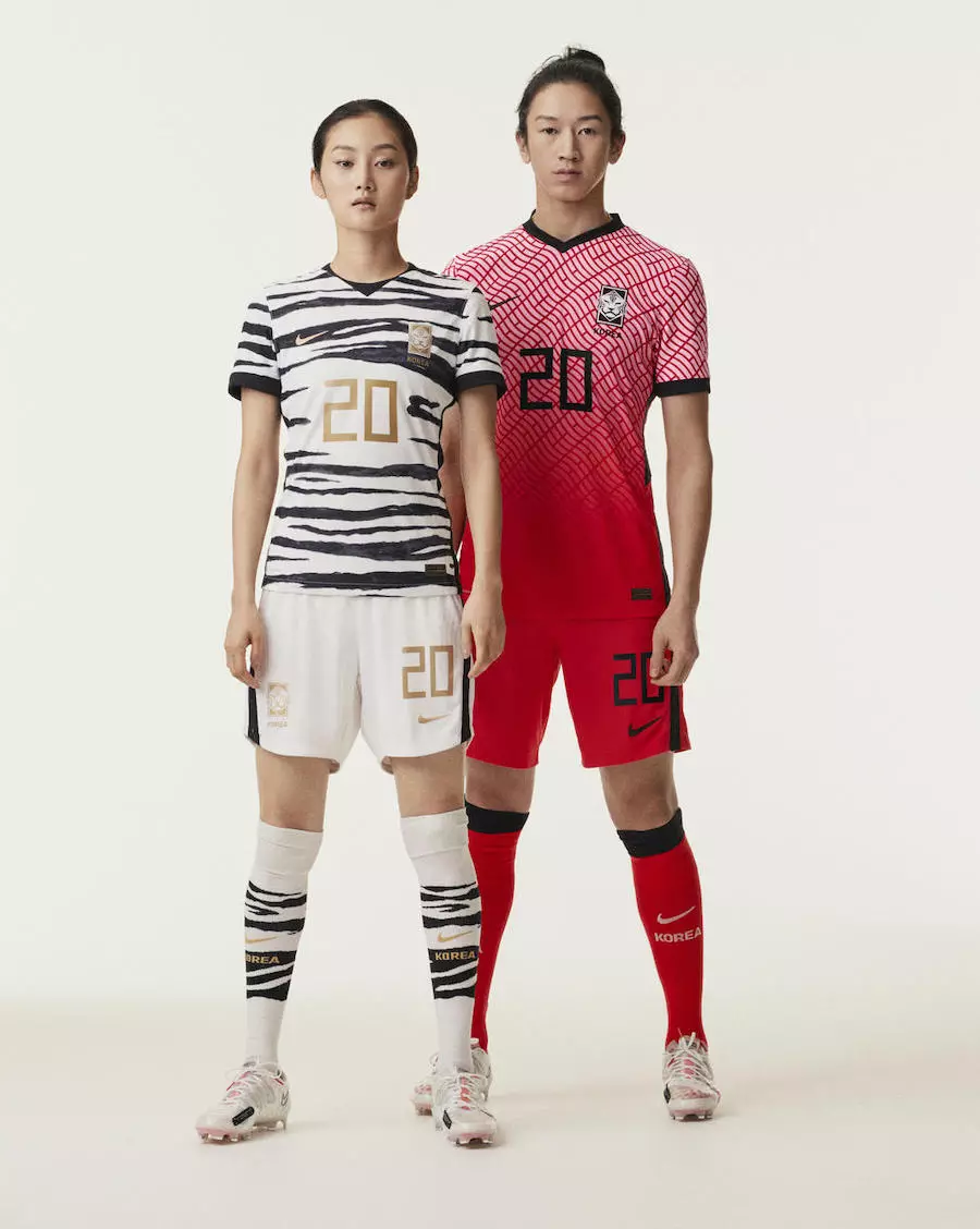 Zuid-Korea 2020 uit voetbalshirts