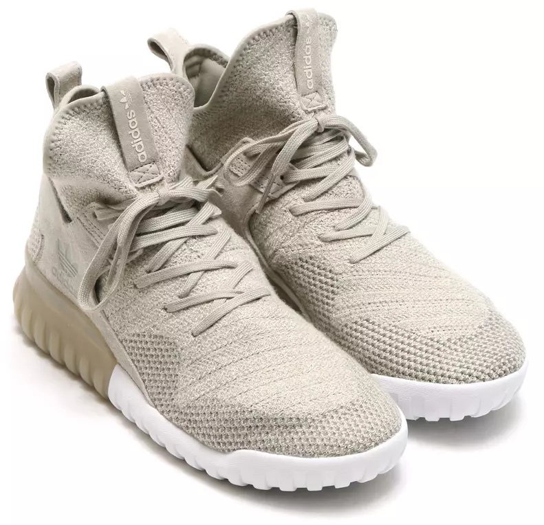 adidas Tubular X Primeknit Noir Sesame Gris