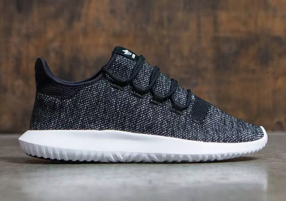 adidas Tubular Shadow Knit შავი თეთრი