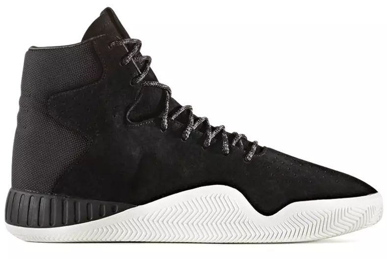 Adidas Tubular Instinct Black Suede Blue Suede