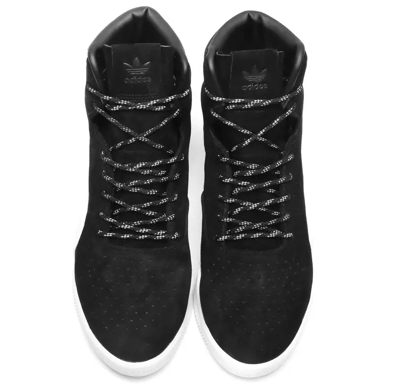 adidas Tubular Instinct 블랙 스웨이드 블루 스웨이드