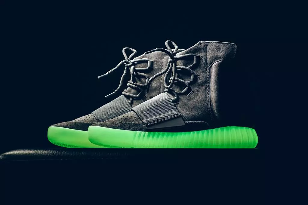 Adidas Yeezy 750 Boost Light Grey Gum Glow in the Dark