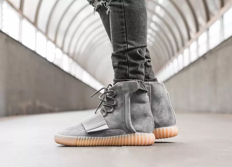 Adidas Yeezy 750 Boost Light Grey Gum Glow in the Dark