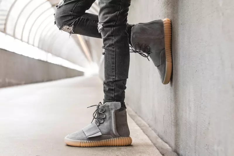 adidas Yeezy 750 Boost Grey Light Glow në errësirë