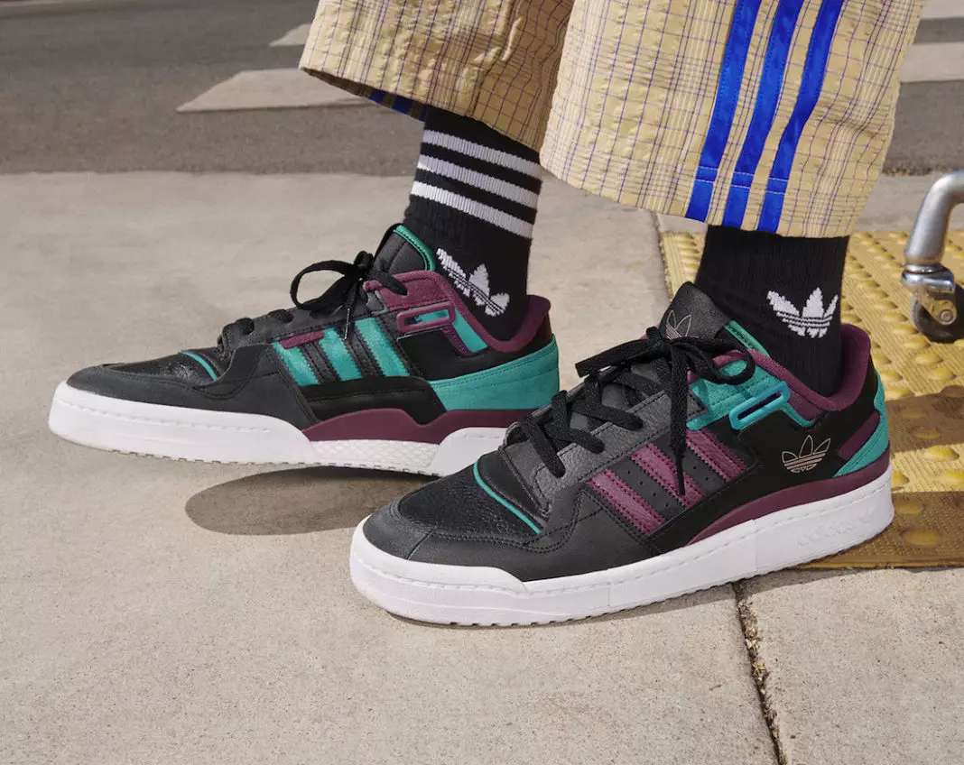 adidas Forum Exhibit Low Victory Crimson Glory Green H01912 Releasedatum