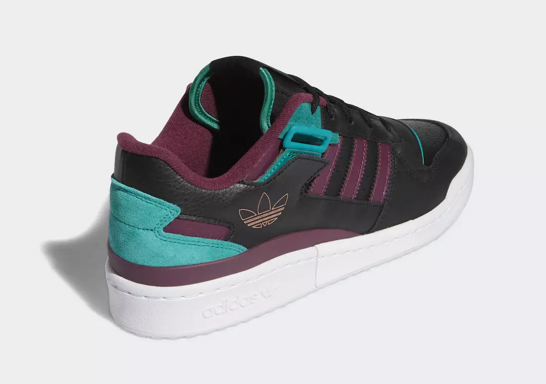 adidas Forum Exhibit Low Victory Crimson Glory Green H01912 Data tar-Rilaxx