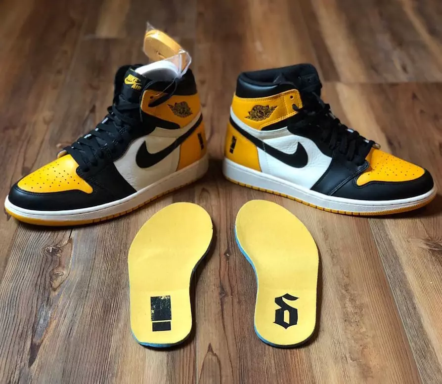 Dikkat Dikkat Air Jordan 1 Shinedown