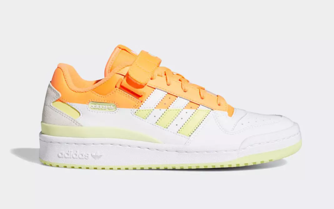 adidas Forum Íseal Préimh Screaming Orange Yellow Tint FY8020 Eisiúna Dáta