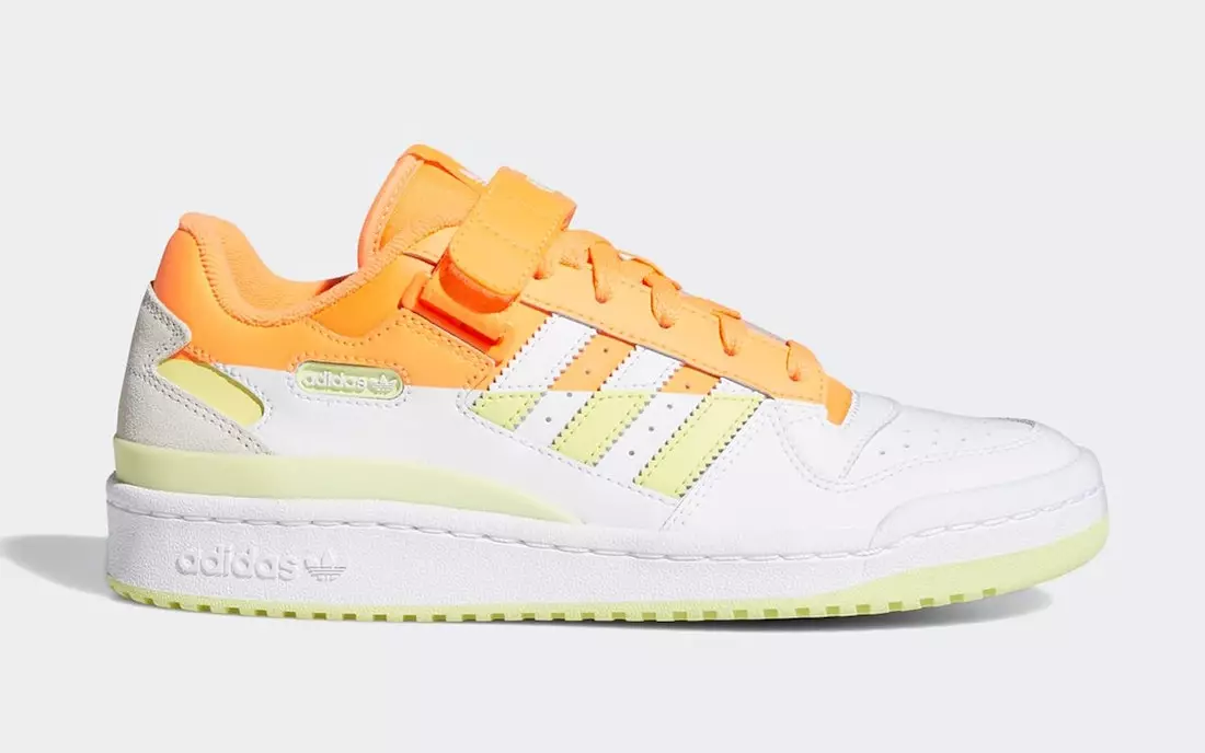 adidas Forum Low Premium Screaming Orange Yellow Tint FY8020 Թողարկման ամսաթիվ