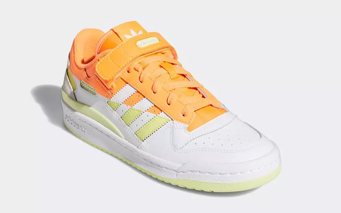 Adidas Forum Low Premium kliedzoši oranži dzeltens tonis FY8020 izlaišanas datums