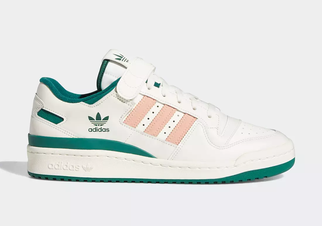 adidas Forum Low, Collegiate Green 및 Glow Pink 색상으로 출시