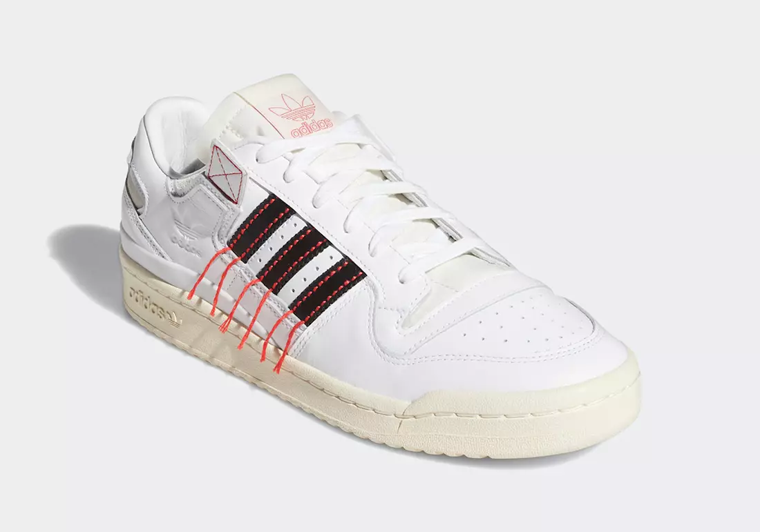 adidas Forum Low Cloud White Core შავი Easy ყვითელი FZ3774 გამოშვების თარიღი