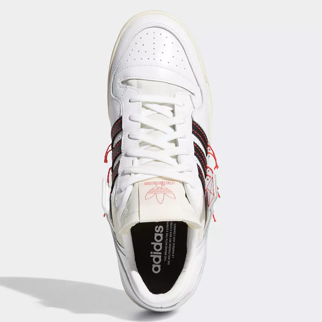 adidas Forum Low Cloud White Core Černá Snadná žlutá FZ3774 Datum vydání