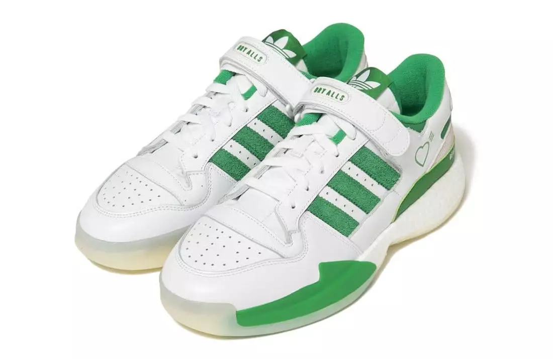 Human Made adidas Forum Low White Green Release Date