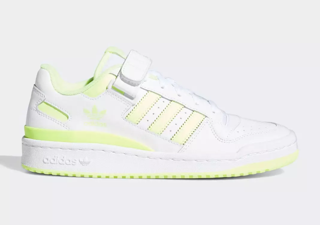 adidas Forum Rendah Resolusi Tinggi Kuning FY5121 Tarikh Tayangan