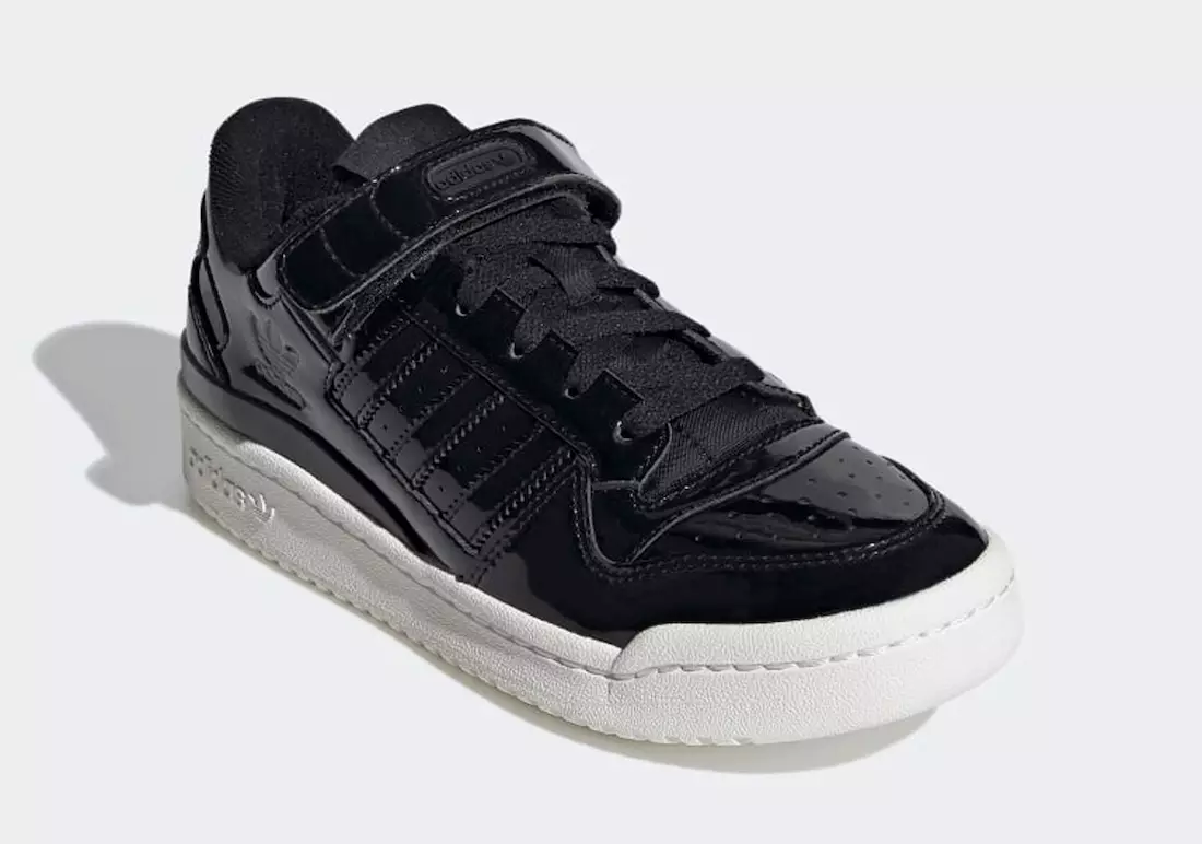 تاريخ إصدار adidas Forum Low Black Patent G58030