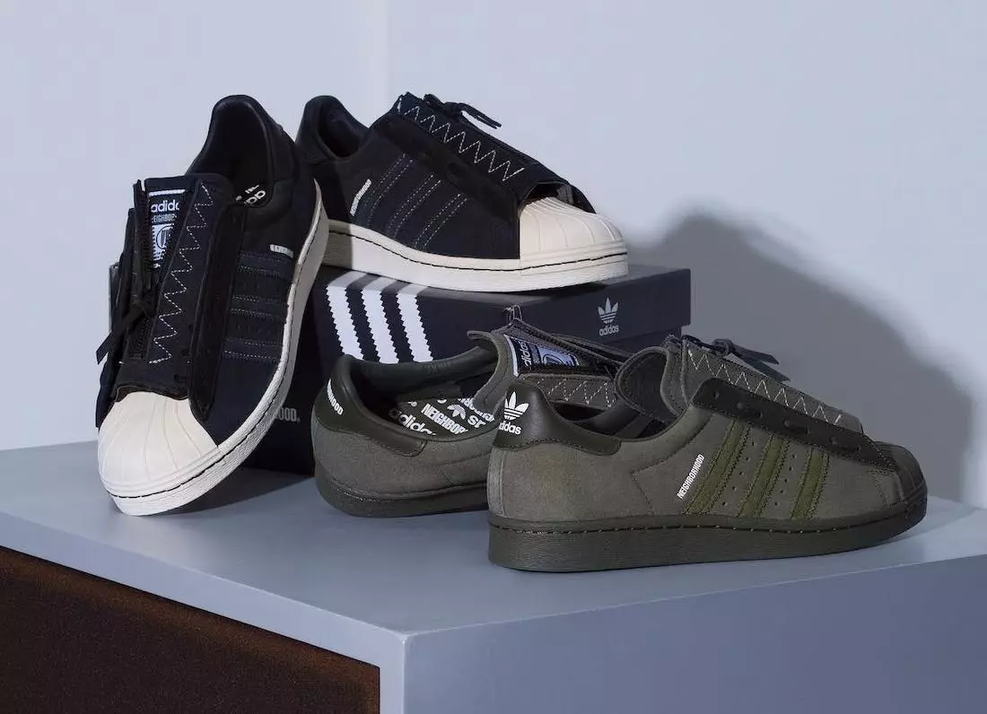 Neighborhood x adidas Superstar 80s 2021 تاریخ انتشار