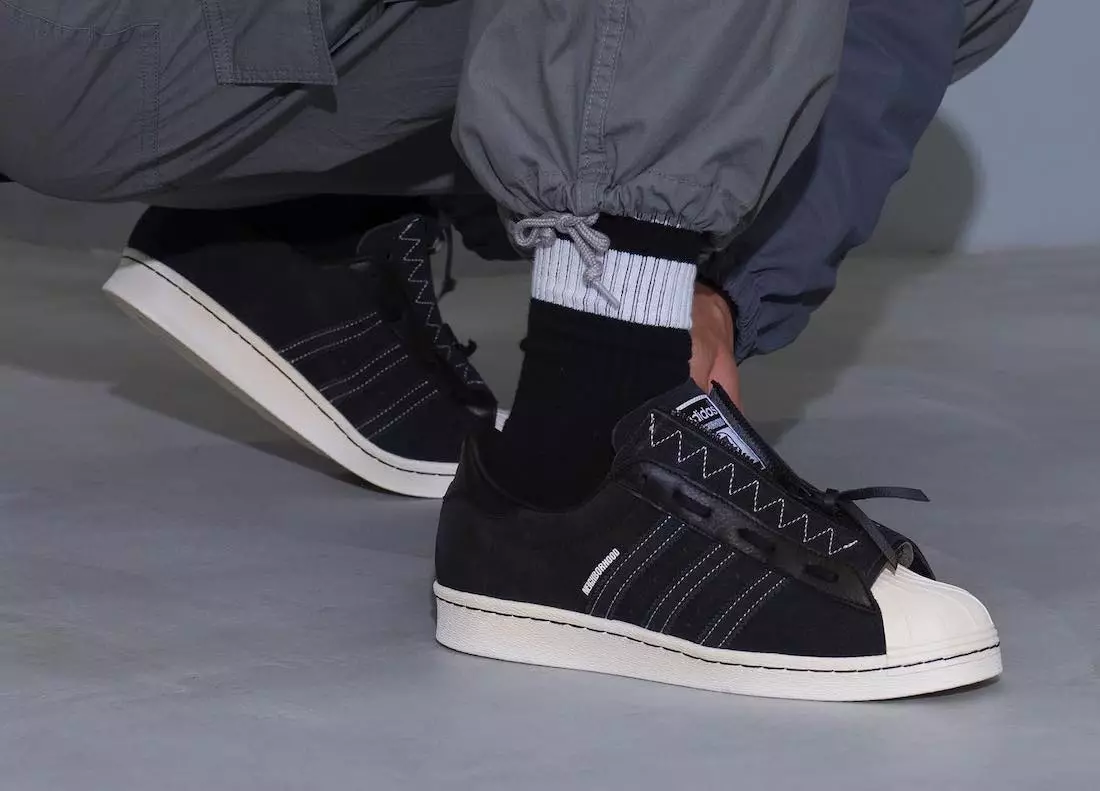 Data de llançament de Neighborhood x adidas Superstar 80s 2021