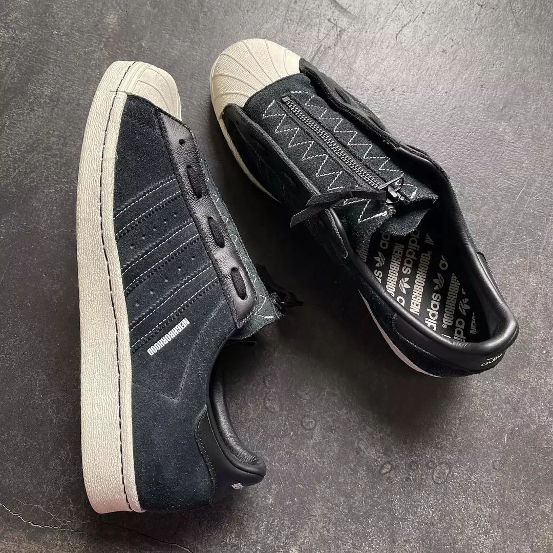 Neighborhood adidas Superstar 80s 2021 utgivelsesdato