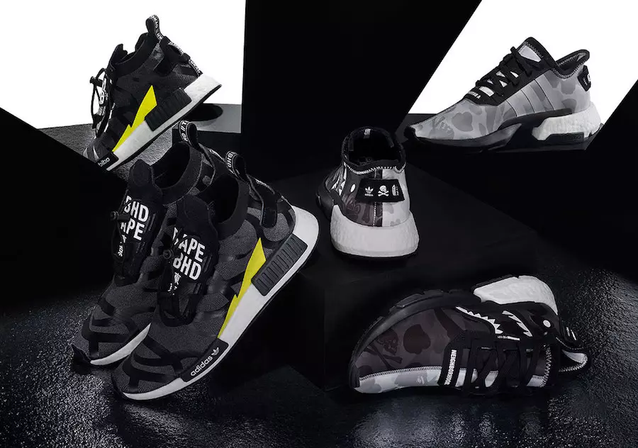 Ngày phát hành adidas NMD STLT POD S3.1 của Bape Neighborhood