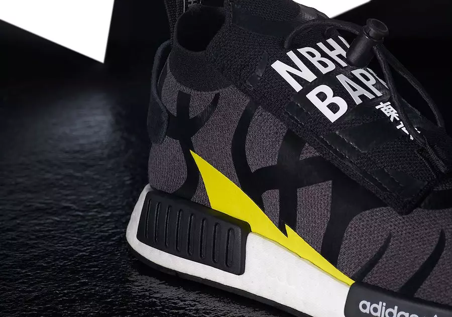 Bape Neighborhood Adidas NMD STLT POD S3.1 Izlaišanas datums