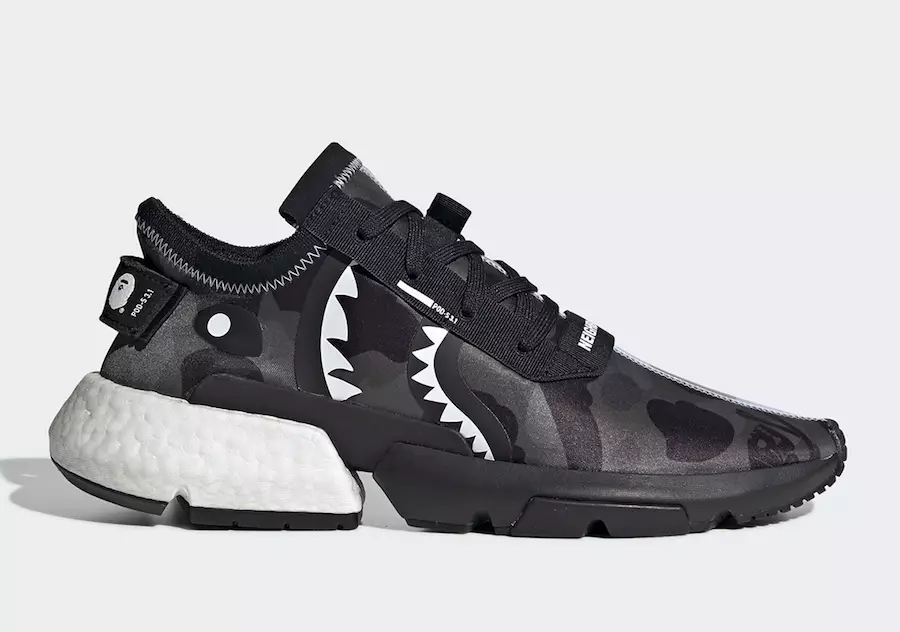 BAPE x Neighborhood x adidas POD S3.1-ի պաշտոնական լուսանկարները