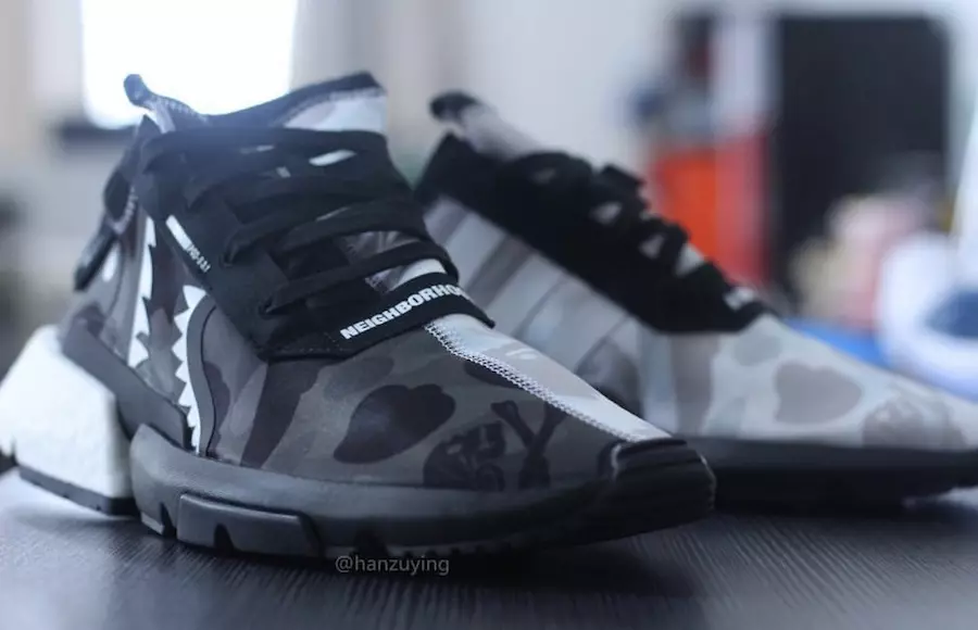 BAPE Neighborhood adidas POD EE9431 Ημερομηνία κυκλοφορίας