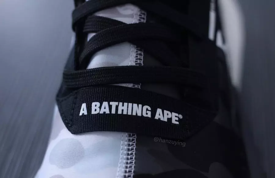 BAPE נעיגהבאָורד אַדידאַס פּאָד EE9431 מעלדונג טאָג