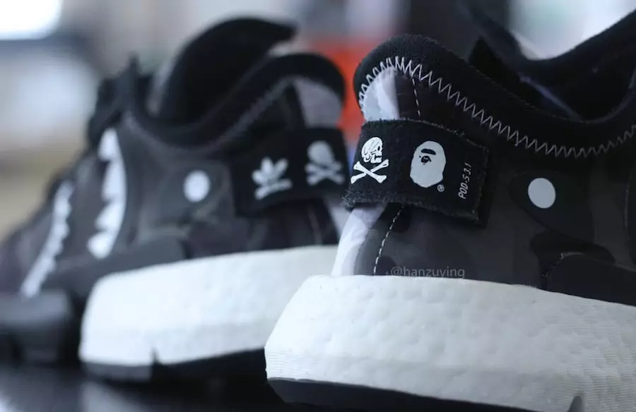 BAPE Neighborhood adidas POD EE9431 Julkaisupäivä