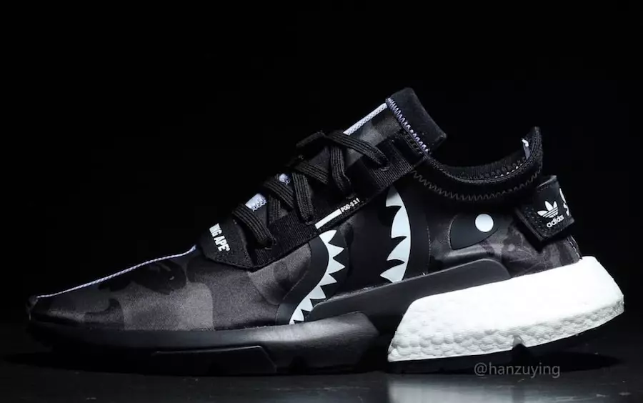 BAPE Neighborhood adidas POD EE9431 Tarikh Tayangan