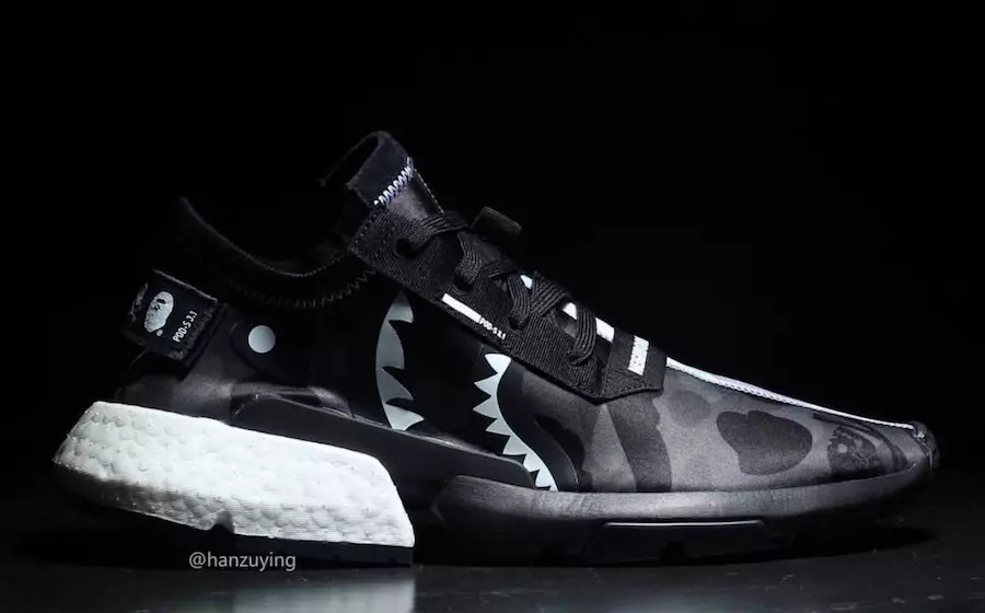 BAPE სამეზობლო adidas POD EE9431 გამოშვების თარიღი