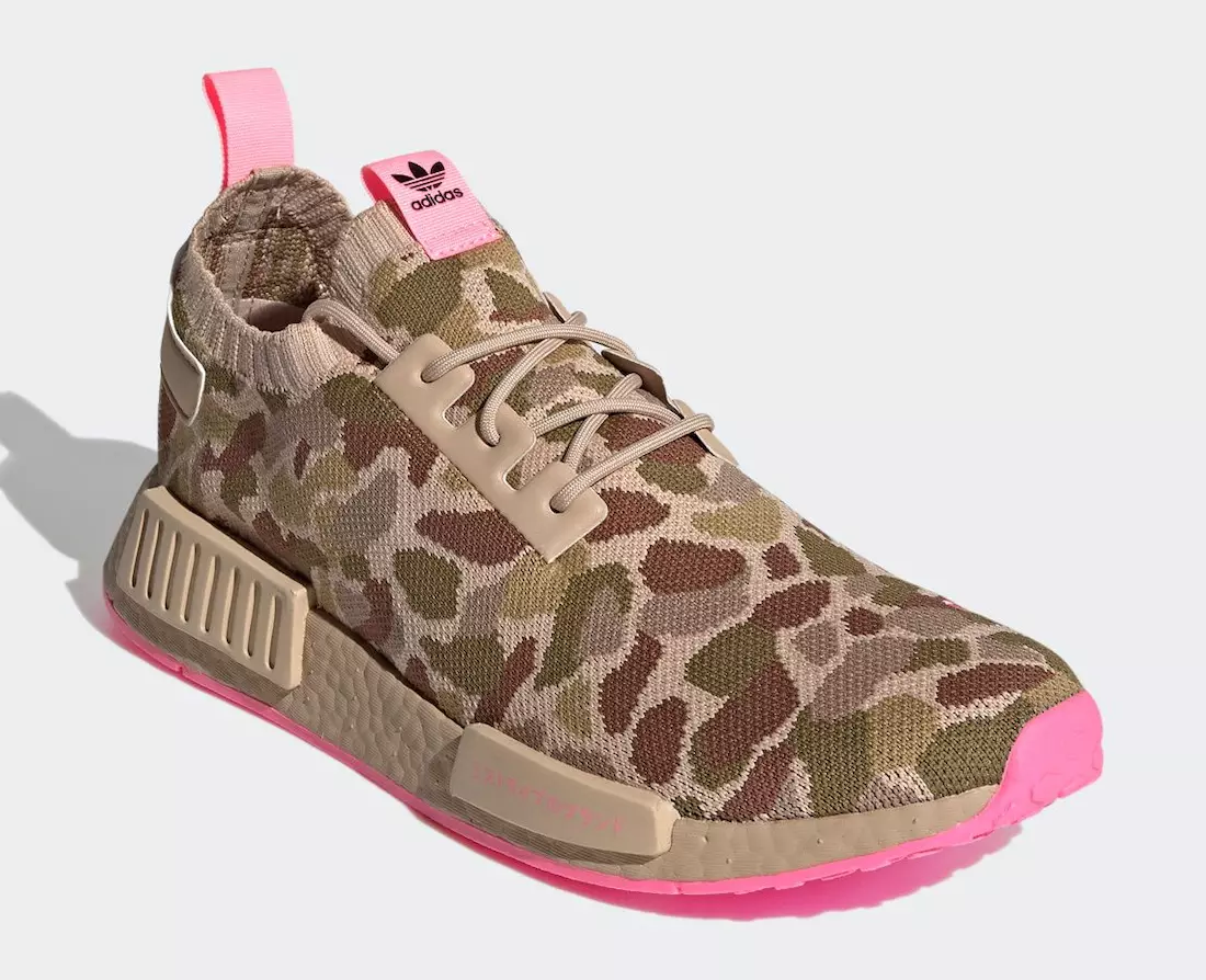 adidas NMD R1 Primeknit Duck Camo G57940 шығарылым күні