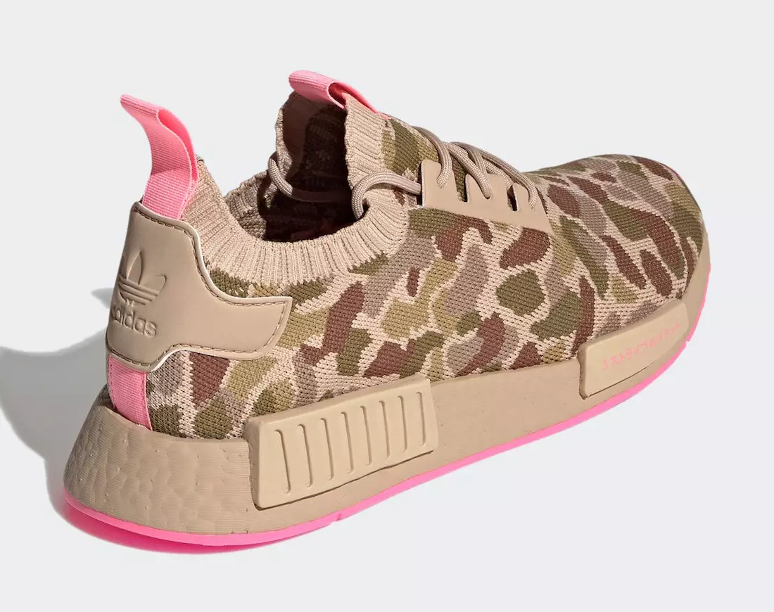 adidas NMD R1 Primeknit Duck Camo G57940 шығарылым күні