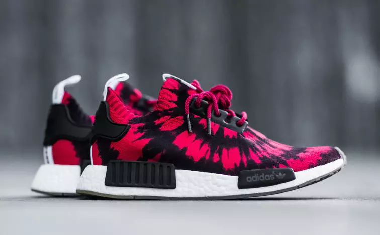 Nice Kicks x adidas NMD Runner қара қызыл ақ