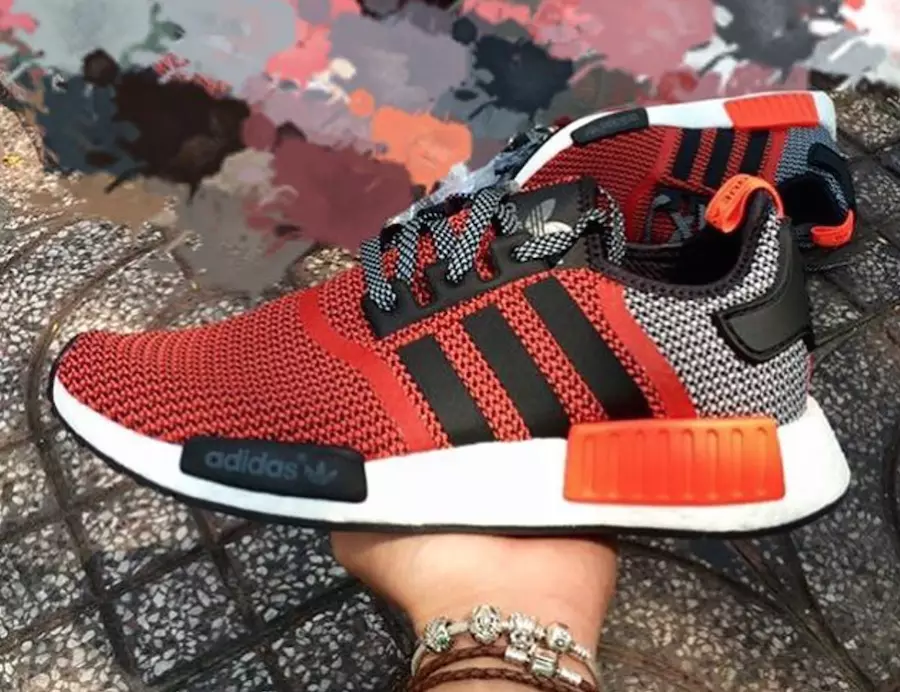 adidas NMD ნარინჯისფერი წითელი შავი