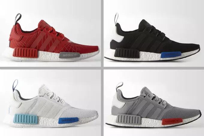 adidas NMD Printemps/Été 2016 Coloris