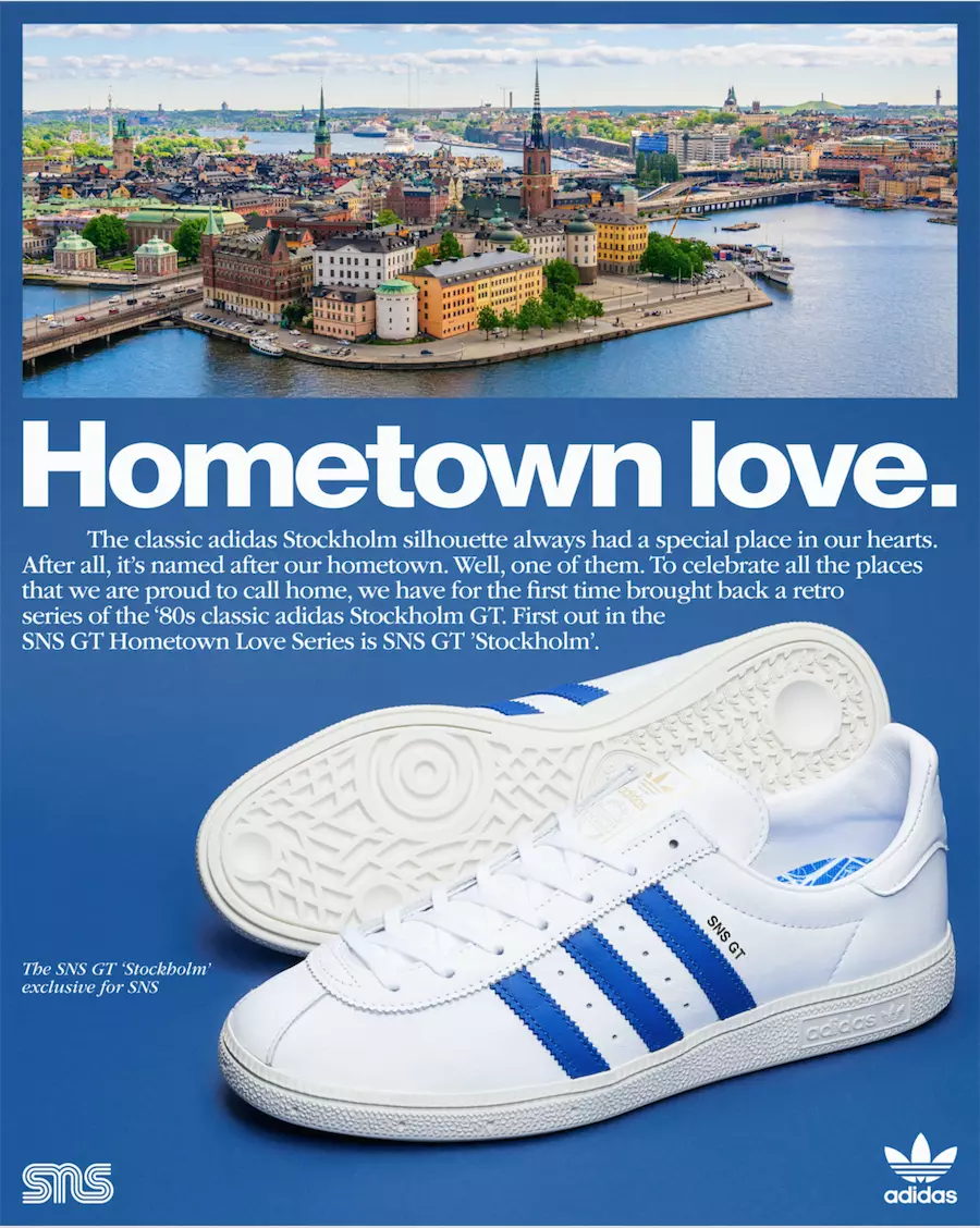 SNS ja adidas Originals julkaisivat ainutlaatuisen SNS GT 