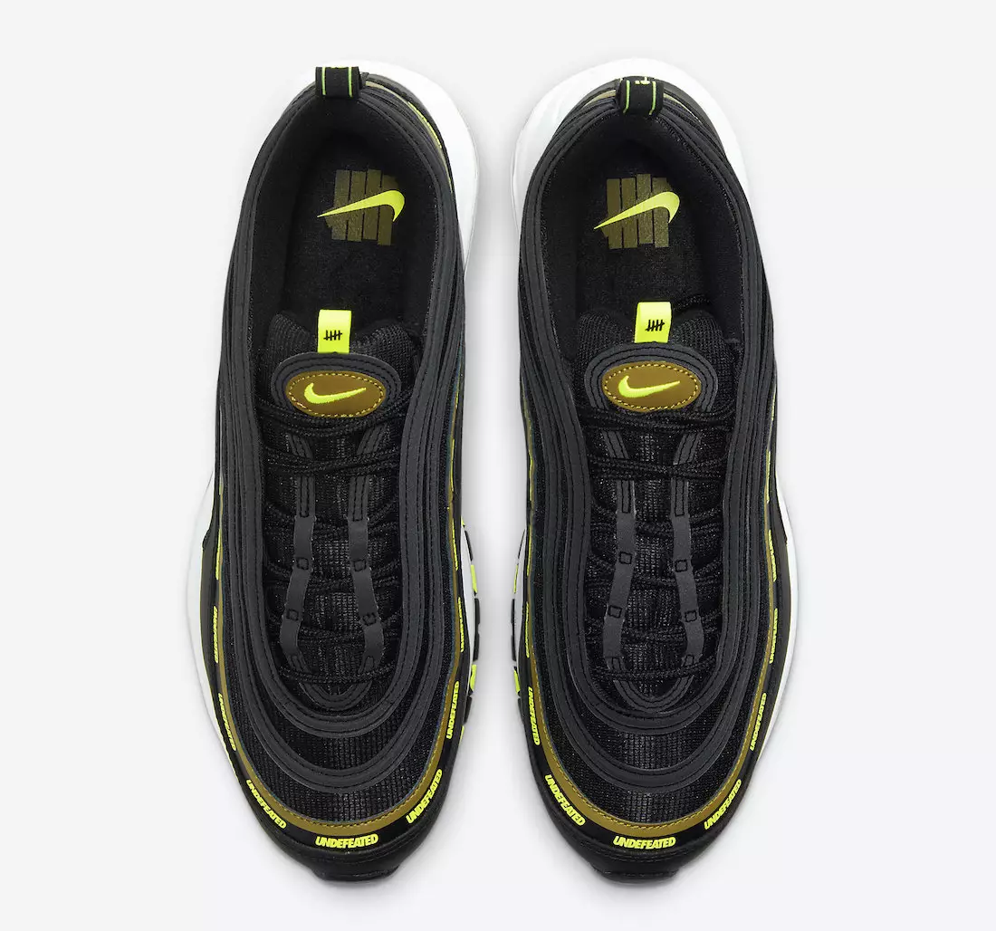 Veretlen Nike Air Max 97 Black Volt DC4830-001 Megjelenési dátum