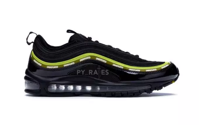 Võitmatu Nike Air Max 97 Black Volt Militia roheline valge väljalaskekuupäev