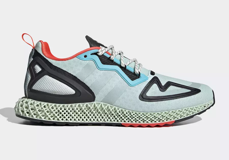 Adidas ZX 2K 4D “Dash Green” Socraithe le Scaoileadh Ar deireadh