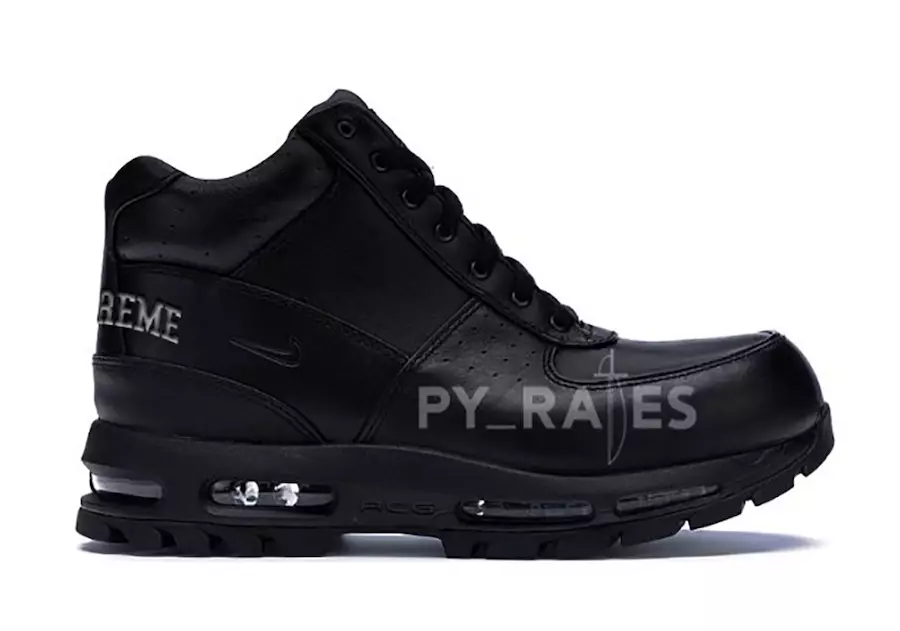 Ημερομηνία κυκλοφορίας Supreme Nike Air Max Goadome Black