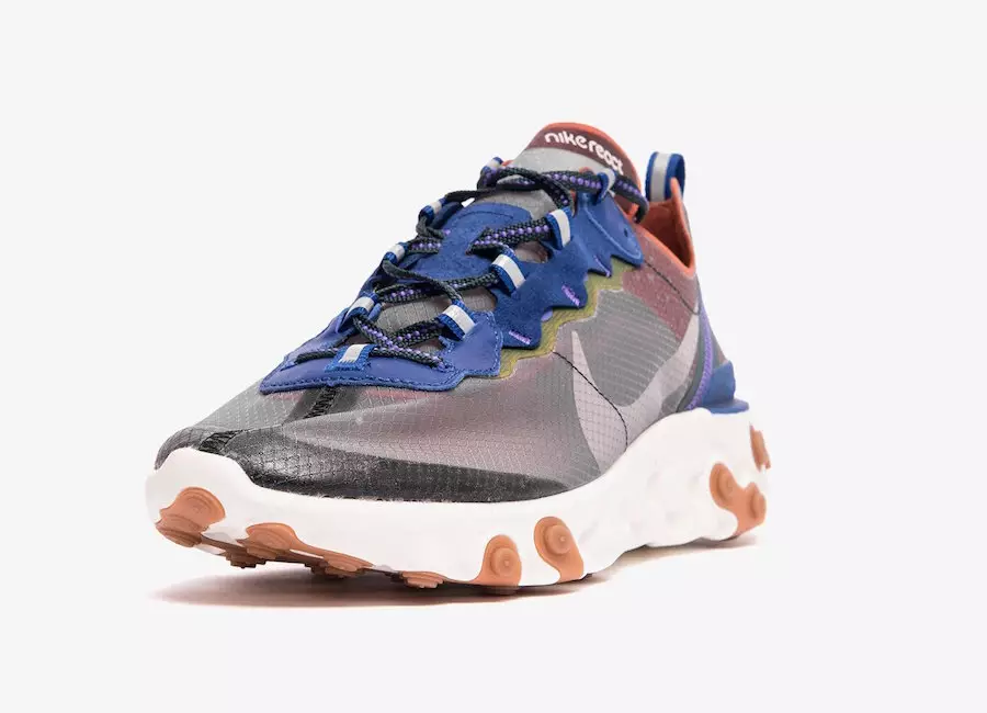 Nike React Element 87 Dusty Peach AQ1090-200 Data lansării