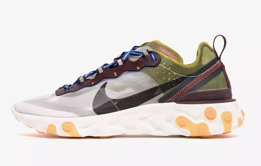 Nike React Element 87 Moss AQ1090-300 Fecha de lanzamiento