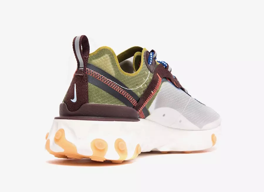 Ημερομηνία κυκλοφορίας Nike React Element 87 Moss AQ1090-300