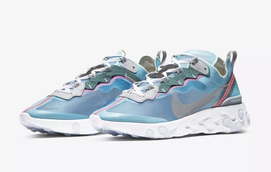 Nike React Element 87 Royal Tint AQ1090-400 Թողարկման ամսաթիվ