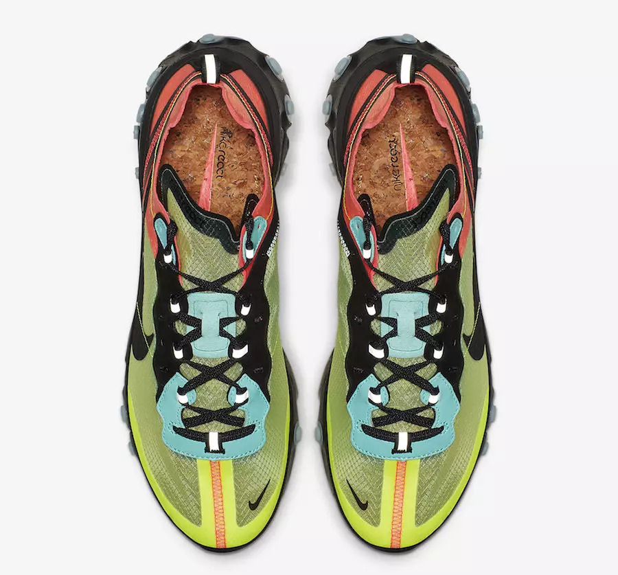 Nike React Element 87 Volt Racer Pink AQ1090-700 Datum vydání